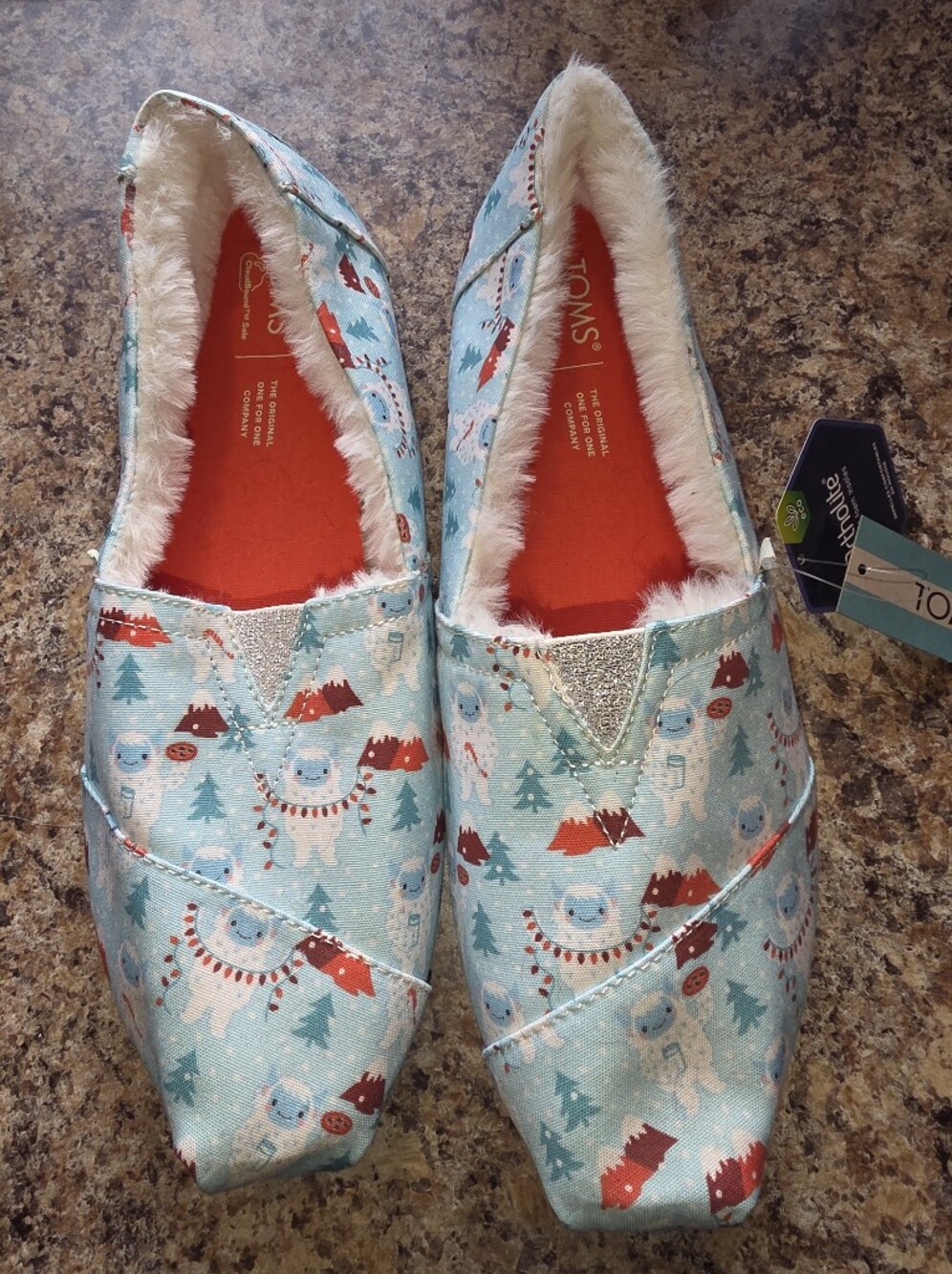 Nwt Toms Yeti Alpargatas! Sz 11